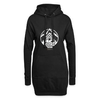Ylläs Suomi Ski Resort - Hoodie-Kleid - Schwarz - Vorne