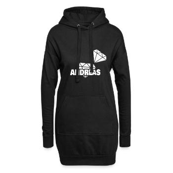 Precious Andreas - Hoodie Dress - black - Front