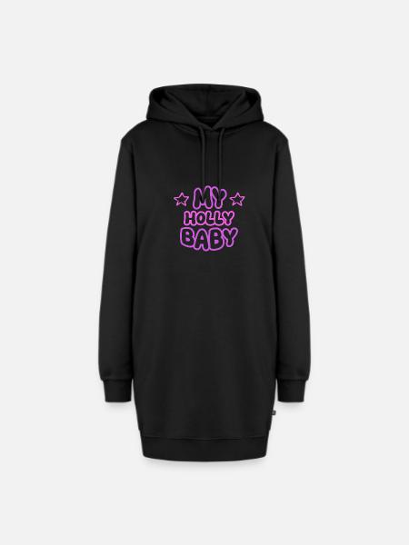 Vorname Holly - Hoodie-Kleid - Schwarz
