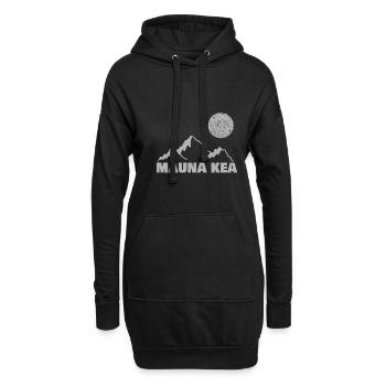 Kea comme escalade - Sweat-shirt à capuche long Femme - noir - Devant