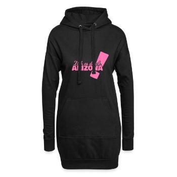Geschenk für Arizona - Hoodie-Kleid - Schwarz - Vorne