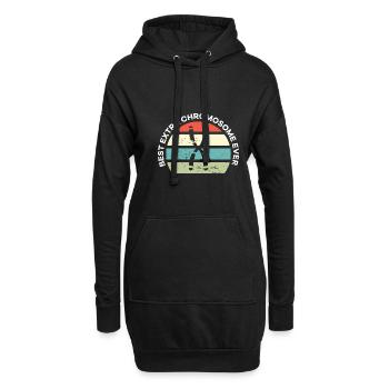 Meilleure sensibilisation au syndrome de Down sur les chromosomes supplémentaires de tous les temps - Sweat-shirt à capuche long Femme - noir - Devant