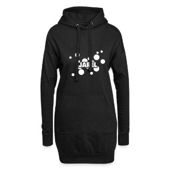 Vorname Jarel - Hoodie-Kleid - Schwarz - Vorne