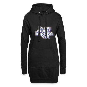 Funny Spanish Gag In My No Me Importa Era I Don't - Hoodie-Kleid - Schwarz - Vorne