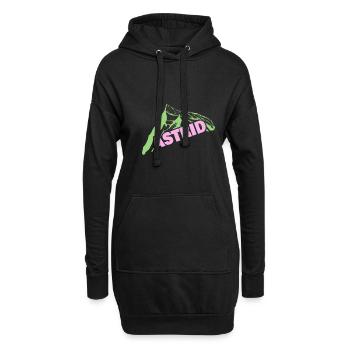 Bloc pour Astrid Mountaineering Mountain - Sweat-shirt à capuche long Femme - noir - Devant
