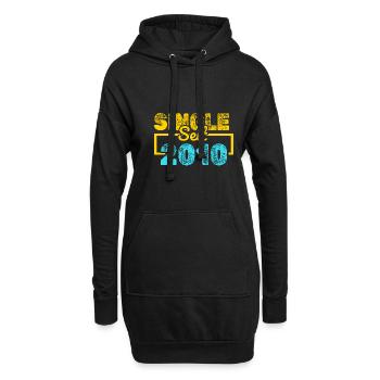 since 2010 - Hoodie Dress - black - Front