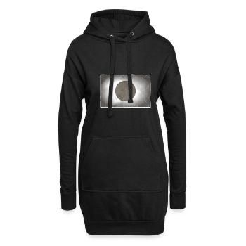 Japon - Sweat-shirt à capuche long Femme - noir - Devant
