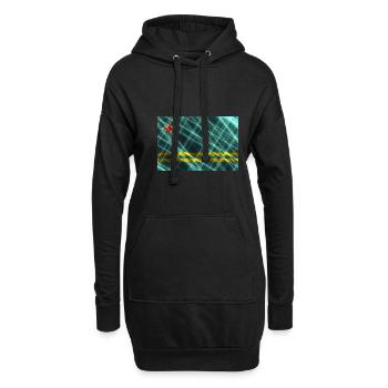Aruba - Sweat-shirt à capuche long Femme - noir - Devant