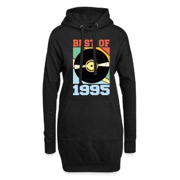 Le meilleur de 1995 - Sweat-shirt à capuche long Femme - noir - Devant