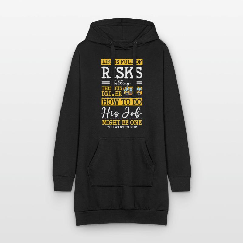Bus driver Profession Work Hoodie Dress