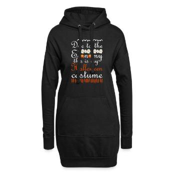 Due To The Economy This Is My Halloween Costume - Hoodie-Kleid - Schwarz - Vorne
