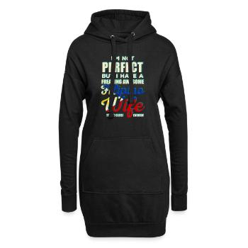 Philippinen Filipina Stolz Flagge Pinay I Geschenk - Hoodie-Kleid - Schwarz - Vorne