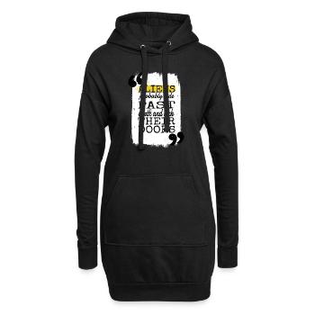 Extraterrestre aimant enfant Anciens extraterrestres égyptiens - Sweat-shirt à capuche long Femme - noir - Devant
