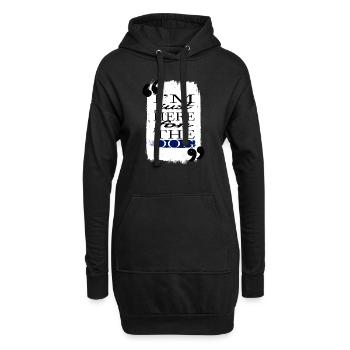 Doggie Dog Humour Cadeau Idée Beagle Lover Cadeau - Sweat-shirt à capuche long Femme - noir - Devant
