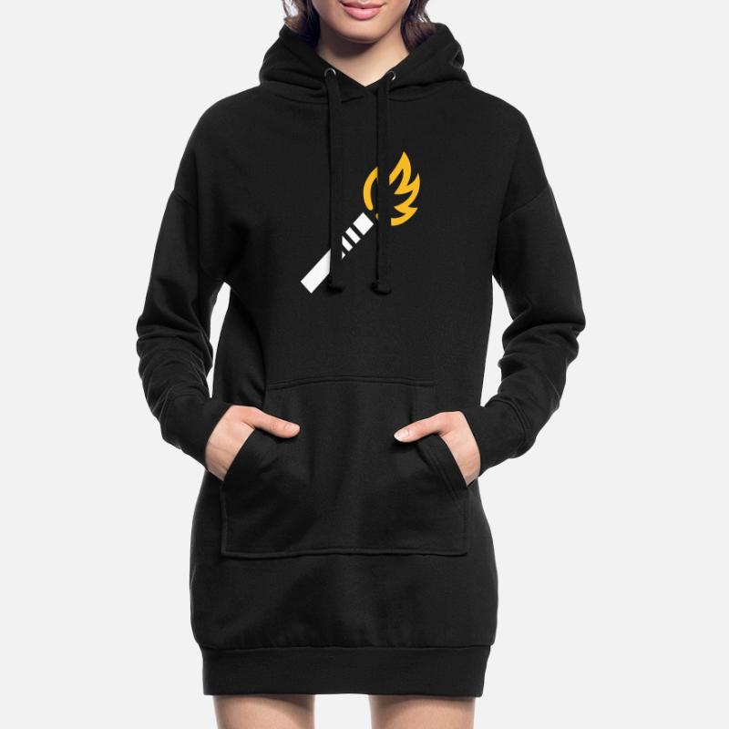 Fireworks Hoodie Dress