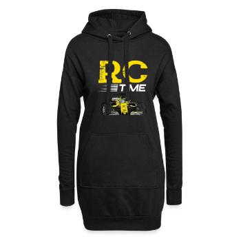 RC Auto Hobby Spruch Ferngestuertes Auto - Hoodie-Kleid - Schwarz - Vorne