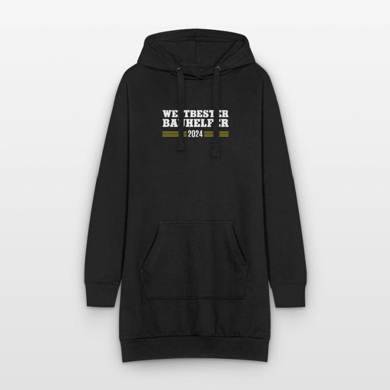 Bauhelfer 2024 Danke Bauarbeiter Bau Handwerker Hoodie-Kleid
