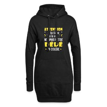 André humour prénom andré tshirt personnalisé dédé - Sweat-shirt à capuche long Femme - noir - Devant
