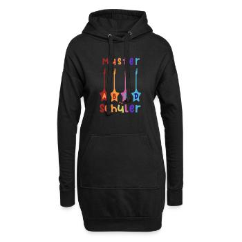 Musterschüler ABCD Rockgitarre T shirt - Hoodie-Kleid - Schwarz - Vorne