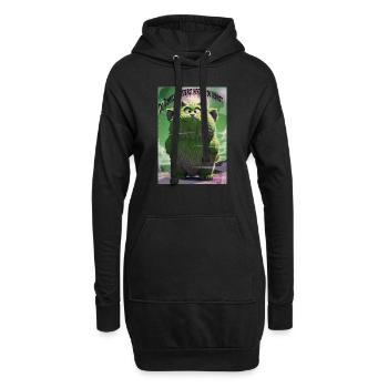 Halloween 7 - Hoodie-Kleid - Schwarz - Vorne