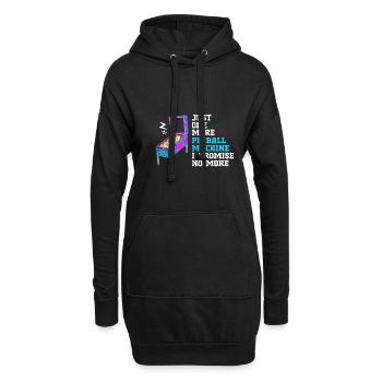 Flipper Boîte de flipper - Sweat-shirt à capuche long Femme - noir - Devant