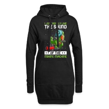 Peintre automobile pour carrossiers - Sweat-shirt à capuche long Femme - noir - Devant