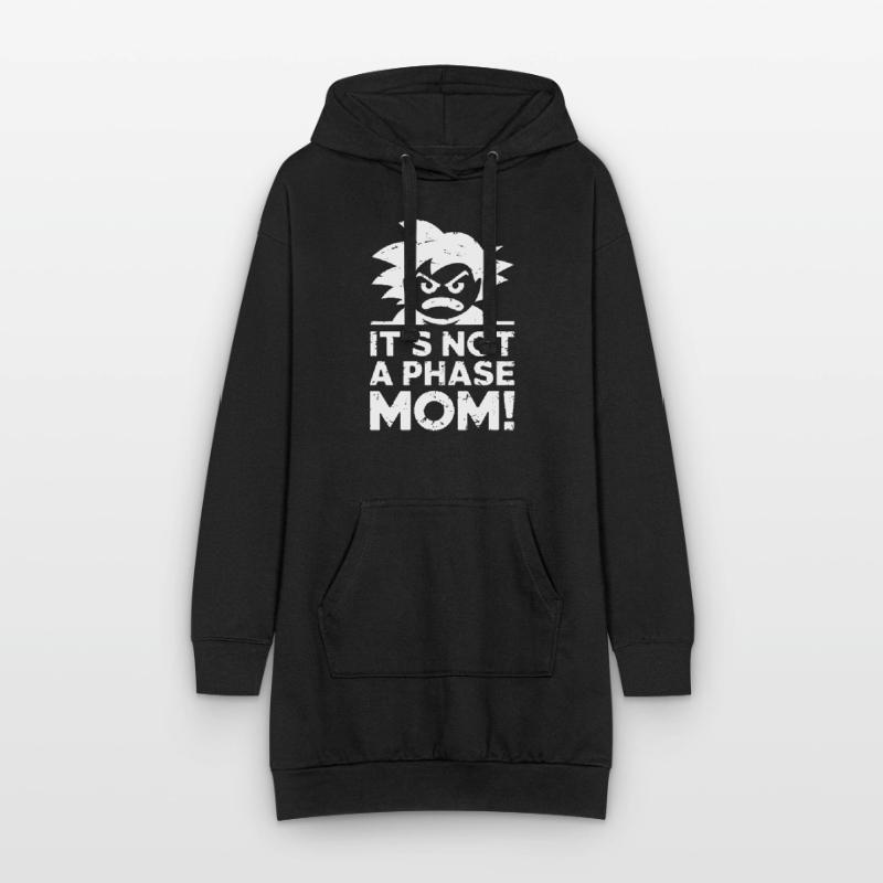 It's not a phase mom! Emo Goth Alternative Hoodie-Kleid