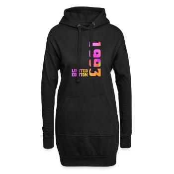 Limited Edition 1993 Cadeau Anniversaire 1993 - Sweat-shirt à capuche long Femme - noir - Devant