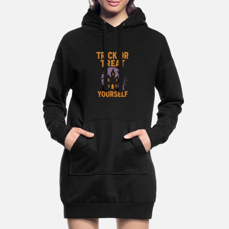 Süßes oder Saures selber Hoodie-Kleid