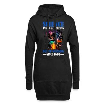 Science, Taking All The Fun Out Of Guessing 14 - Hoodie Dress - black - Front