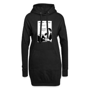 Before Treflip - Hoodie-Kleid - Schwarz - Vorne