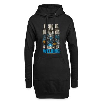 Underwater Welder Underwater Welder - Hoodie Dress - black - Front