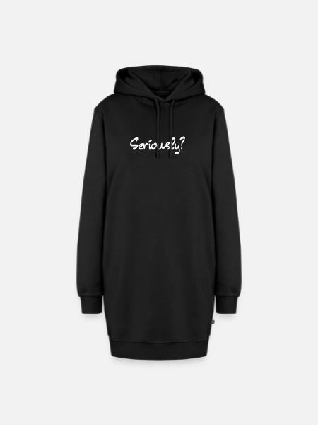 Ernst? Ernst? - Hoodie-Kleid - Schwarz