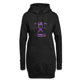 Erzgebirge Team Aue Schacht Fussball Geschenk - Hoodie-Kleid - Schwarz - Vorne