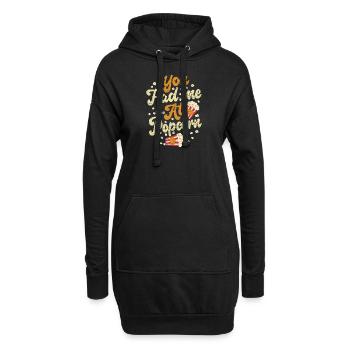 Movies Kino Popcorn - Hoodie-Kleid - Schwarz - Vorne