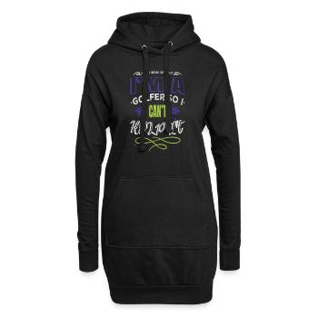 Golf Golf Clubs Geek Cadeau Drôles d’animaux Dictons - Sweat-shirt à capuche long Femme - noir - Devant