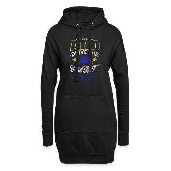 Citation Club de Golf GolfDuvet Golfgirl Golfcoach - Sweat-shirt à capuche long Femme - noir - Devant