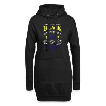astronomy stuff space travel awesome gift - Hoodie-Kleid - Schwarz - Vorne