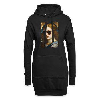Renaissance sunglasses - Hoodie-Kleid - Schwarz - Vorne