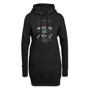 Aaron Carpenter T-shirts Anniversaire Charpentier - Sweat-shirt à capuche long Femme - noir - Devant