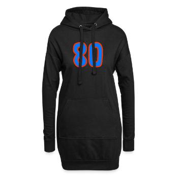 JAHRESTAG. ALLES GUTE ZUM GEBURTSTAG. ALLES GUTE ZUM GEBURTSTAG. - Hoodie-Kleid - Schwarz - Vorne
