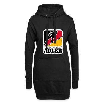 SKISPRINGER GERMANY DEUTSCHE ADLER VINTAGE - Hoodie-Kleid - Schwarz - Vorne