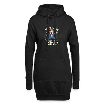 Carnaval costumé Politicien Carnaval - Sweat-shirt à capuche long Femme - noir - Devant
