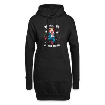 Carnaval costumé Politicien Carnaval - Sweat-shirt à capuche long Femme - noir - Devant