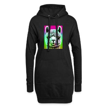 Alpaga - Sweat-shirt à capuche long Femme - noir - Devant