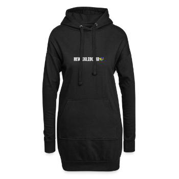 Neukaledonien - Hoodie-Kleid - Schwarz - Vorne
