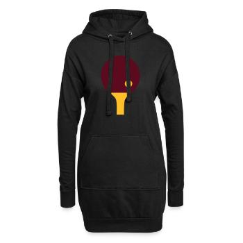 Ping-Pong - Hoodie Dress - black - Front