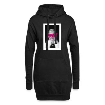 don’t do graffiti poster - Sweat-shirt à capuche long Femme - noir - Devant