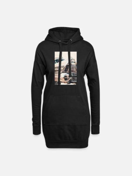 Buick Roadmaster 75 R - Hoodie-Kleid - Schwarz