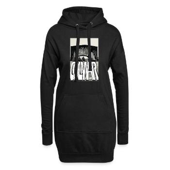 Colmar Graph Pont - Sweat-shirt à capuche long Femme - noir - Devant
